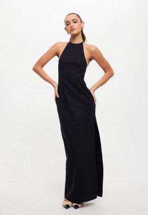 Black Lioness Idyllic Maxi Dress | Canada-HLZDJ4618