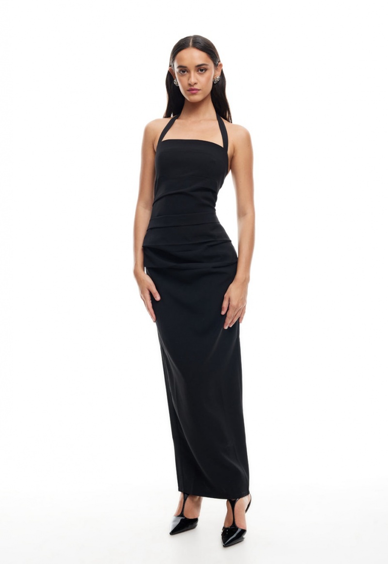 Black Lioness 1999 Maxi Dress | Canada-TZLOD5473