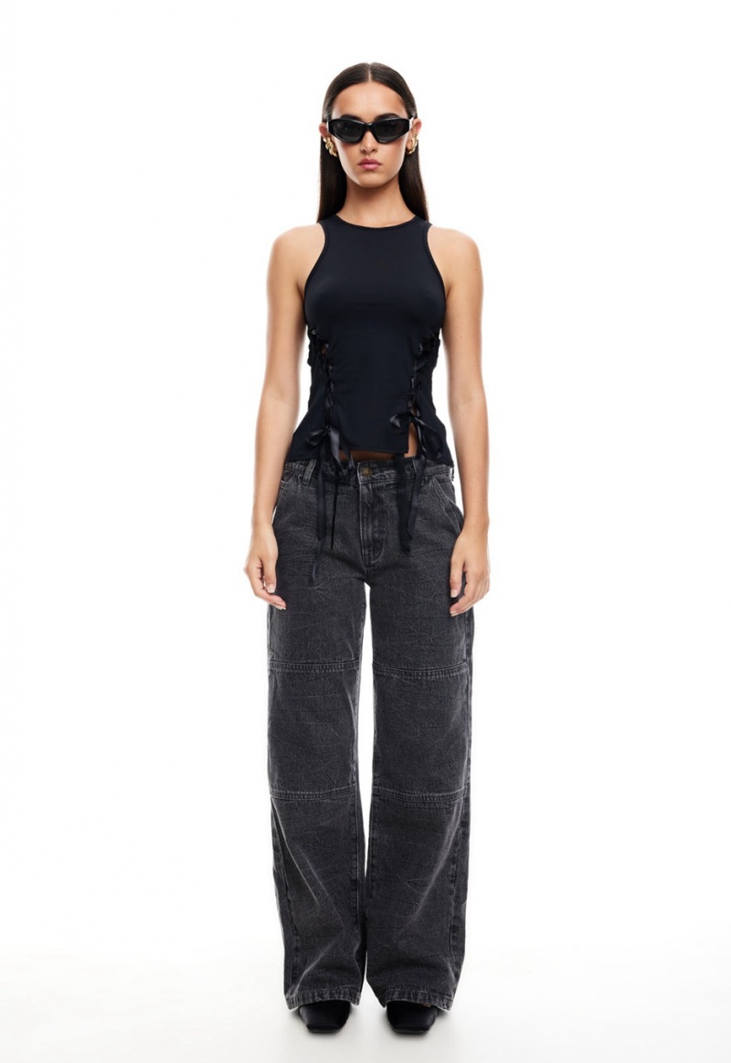 Black Lioness Freedom Jeans | Canada-HDMEF2543