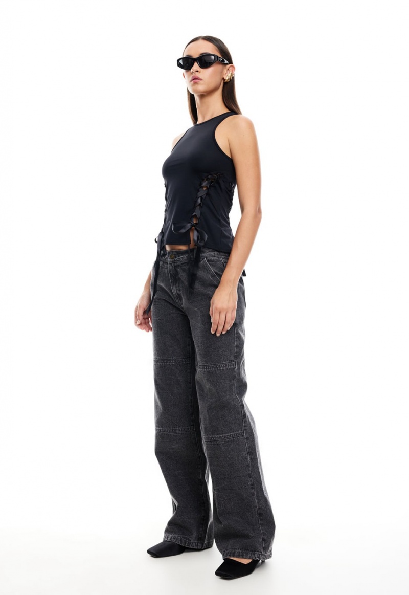 Black Lioness Freedom Jeans | Canada-HDMEF2543