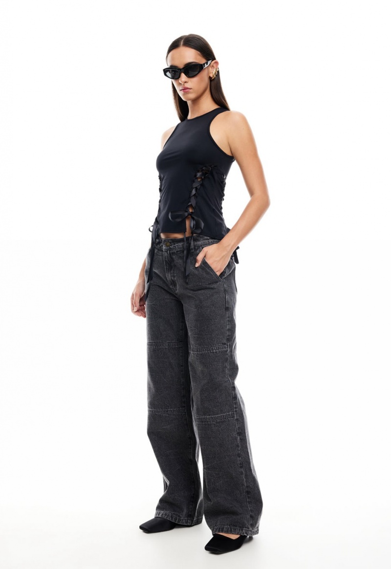 Black Lioness Freedom Jeans | Canada-HDMEF2543