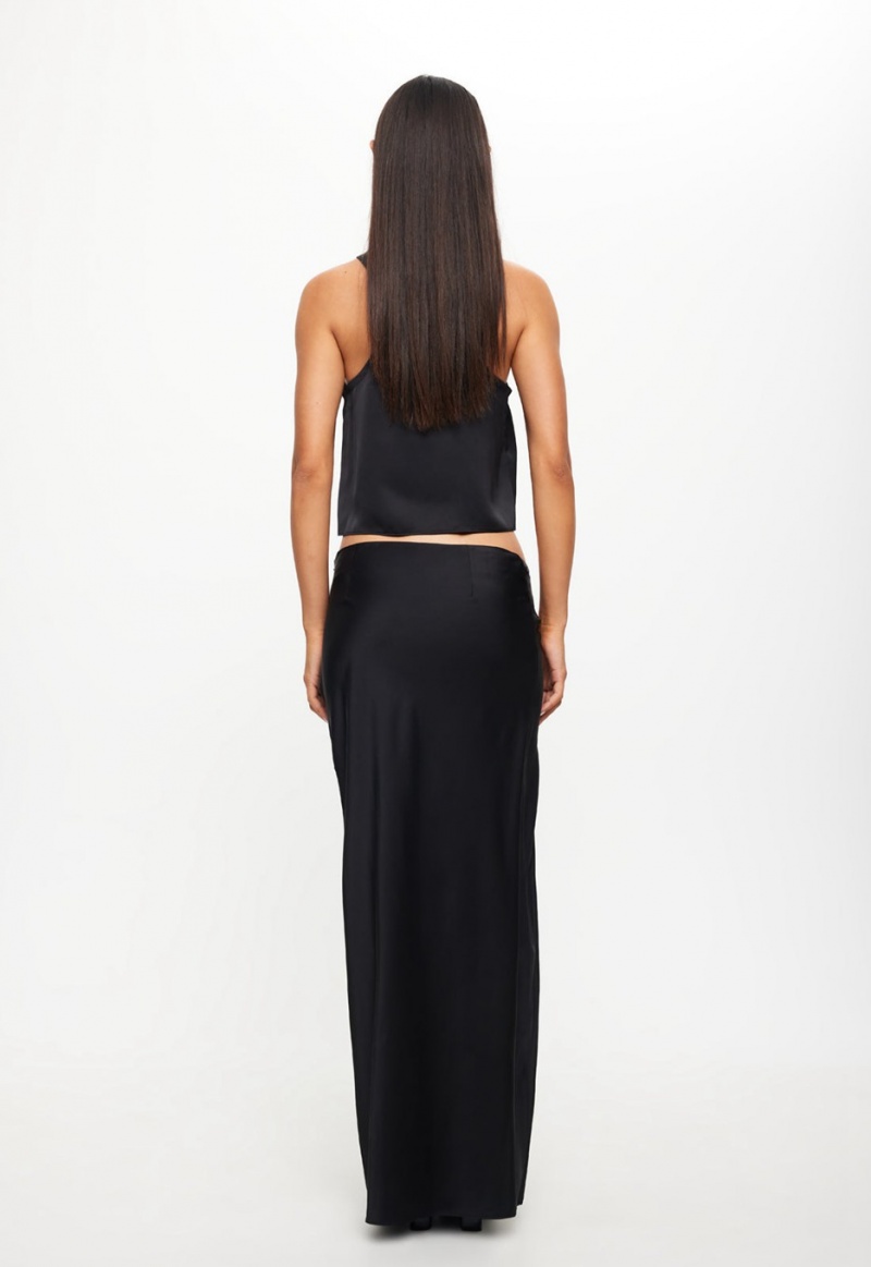 Black Lioness Mariah Maxi Skirt | Canada-VBTIM0276