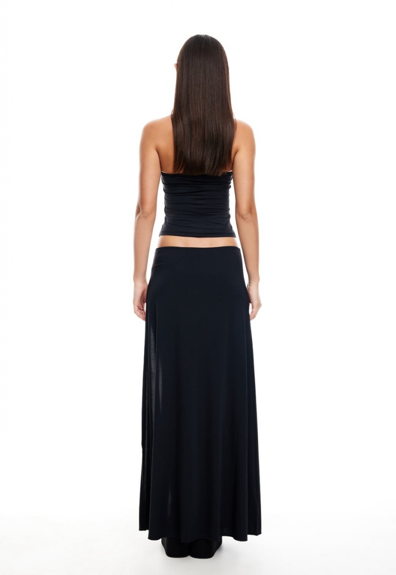 Black Lioness Merci Maxi Skirt | Canada-CWVML5984