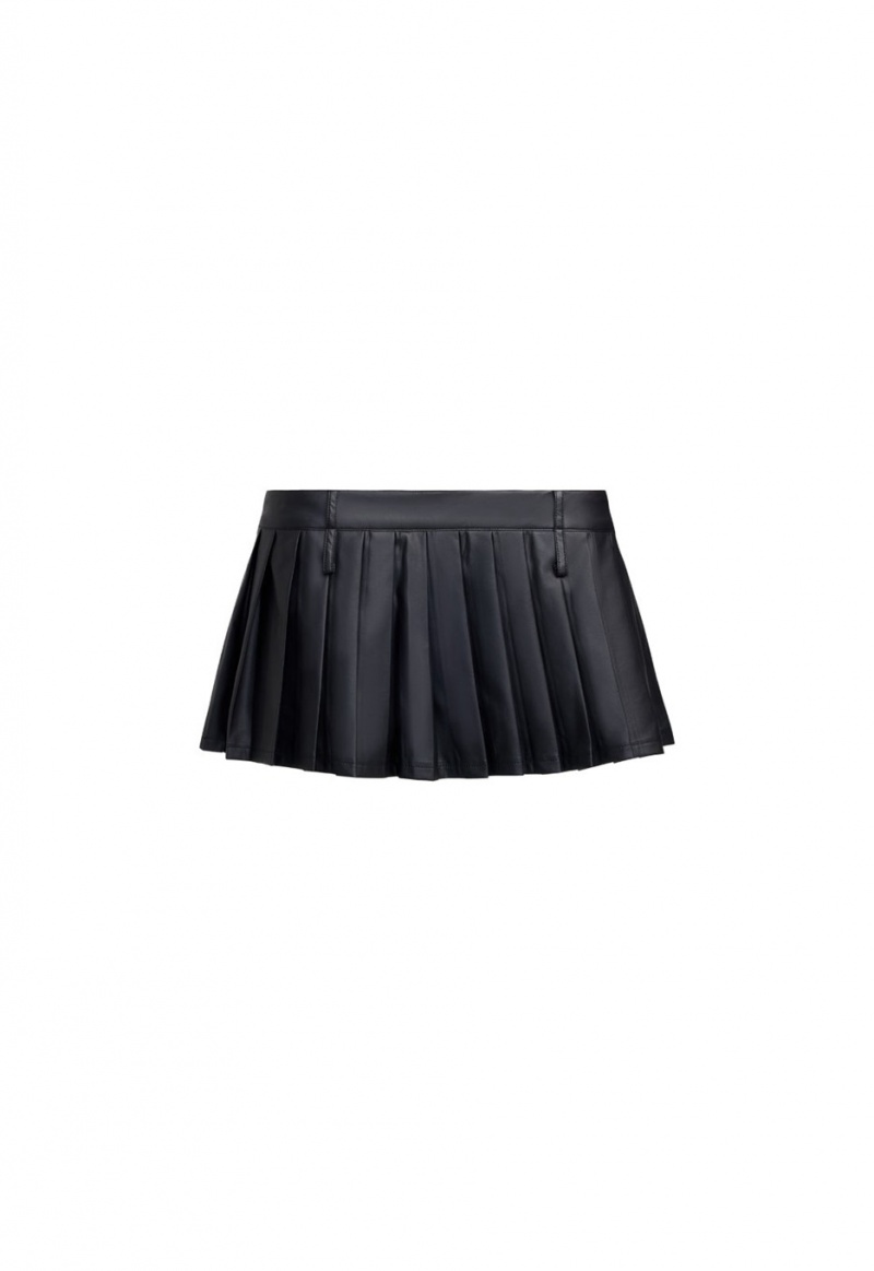 Black Lioness Rider Mini Skirt | Canada-LJMWI0726