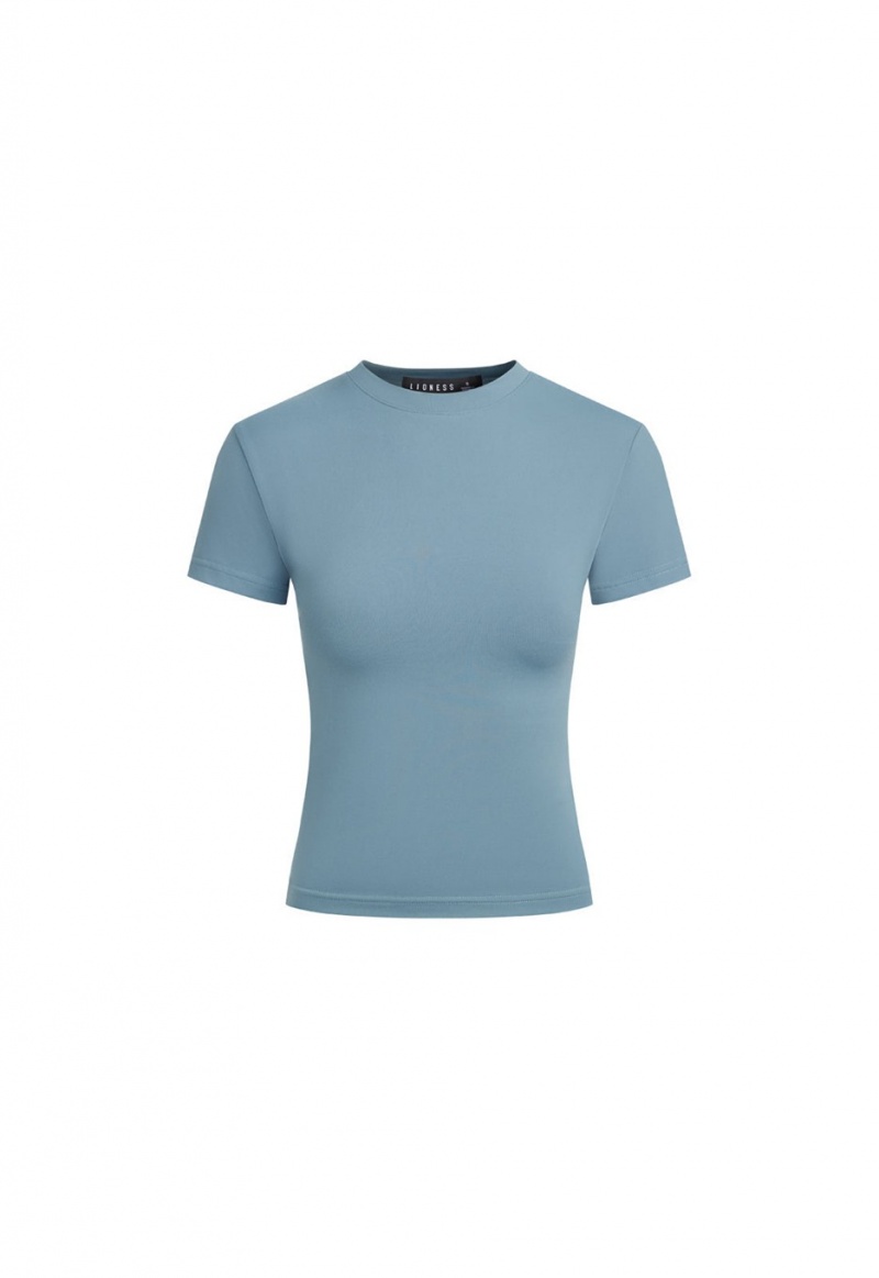 Blue Lioness Essential T-Shirt | Canada-XMLBR3289