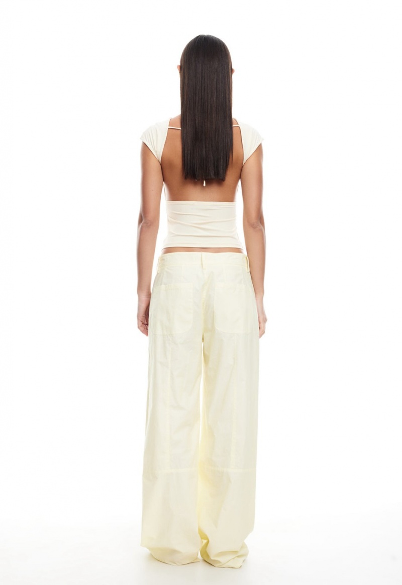 Cream Lioness Dawson Pants | Canada-WKMFN1425