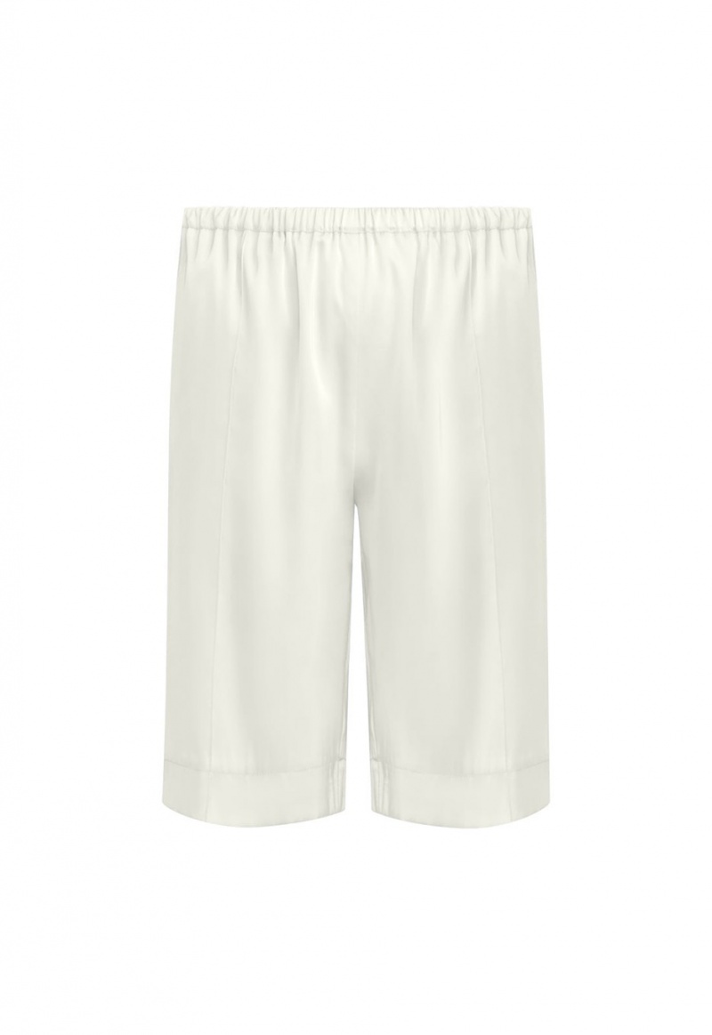 Cream Lioness Island Culottes Shorts | Canada-ANECH9075