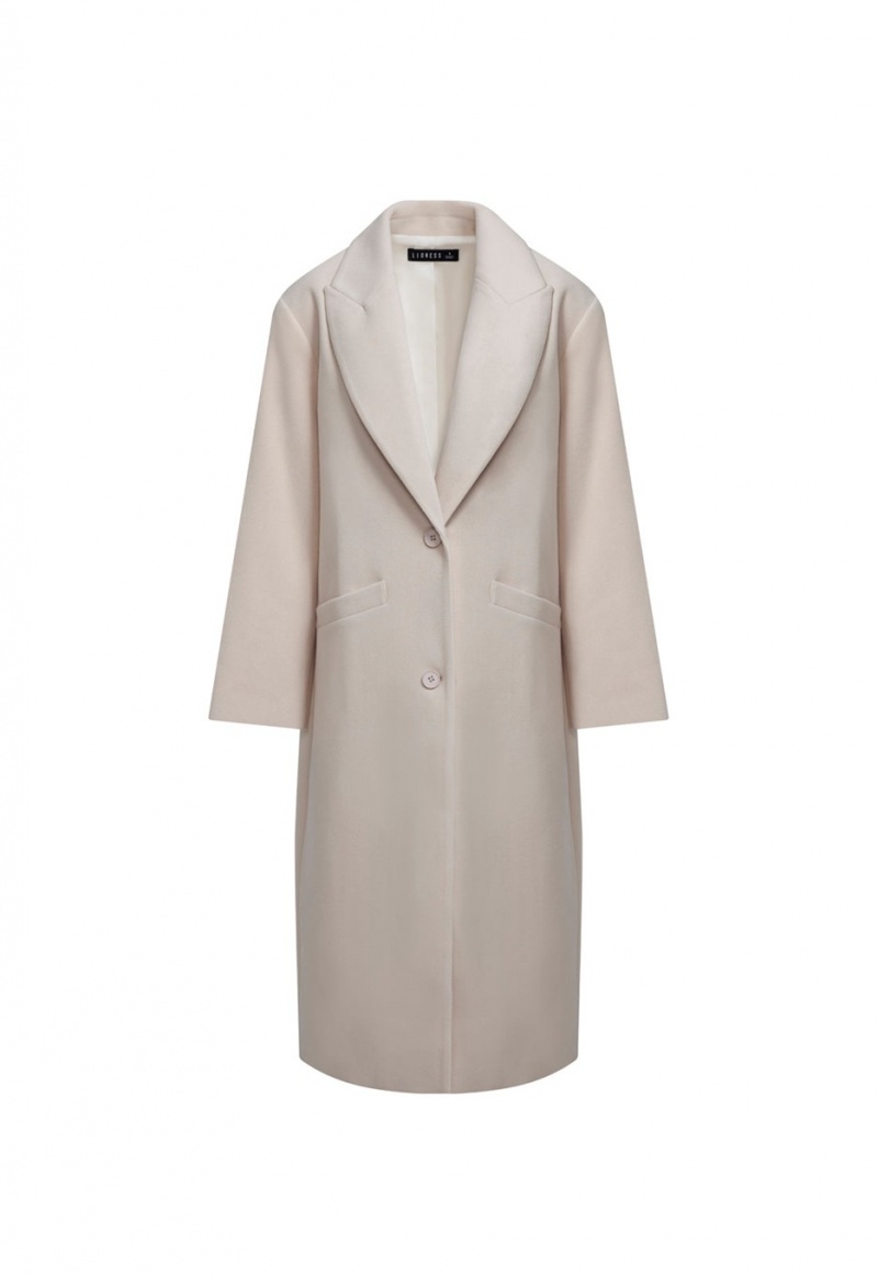 Cream Lioness Olsen Coat | Canada-ZVTLH6750