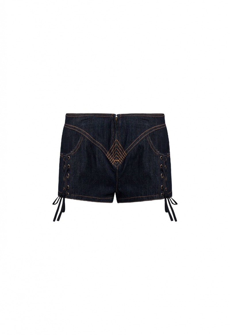 Dark Blue Lioness Daydream Mini Shorts | Canada-USAIW0562