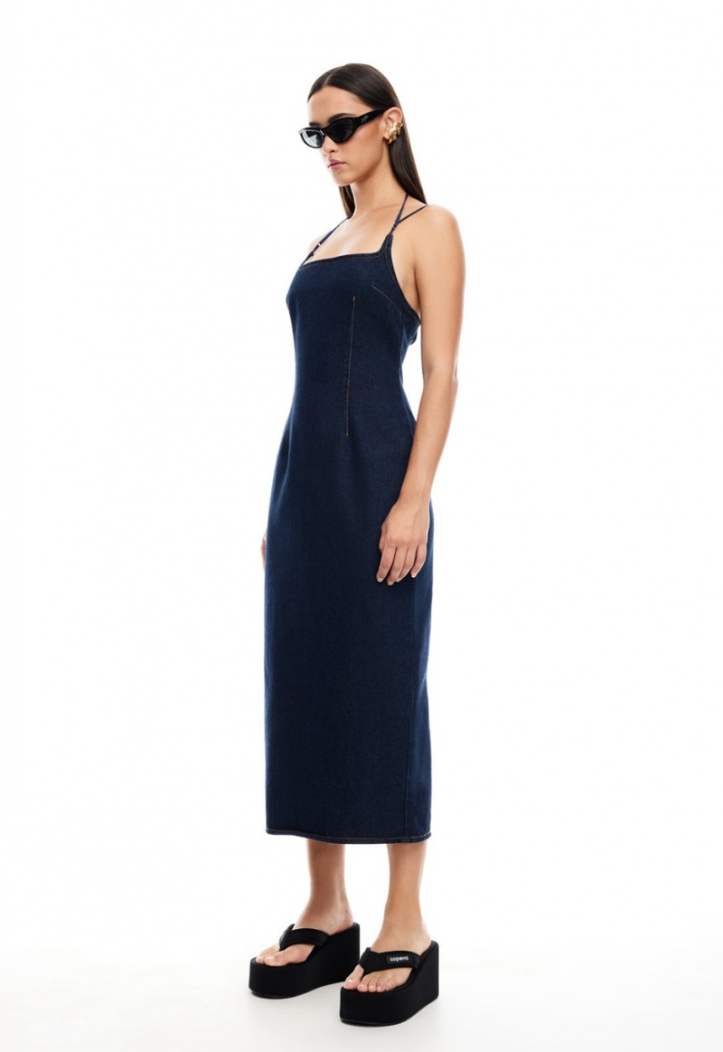 Indigo Lioness Birkin Midi Dress | Canada-WZUIC0296