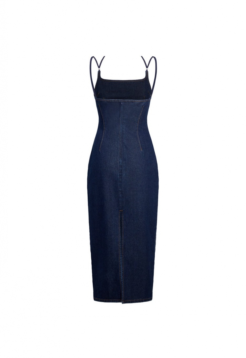 Indigo Lioness Birkin Midi Dress | Canada-WZUIC0296