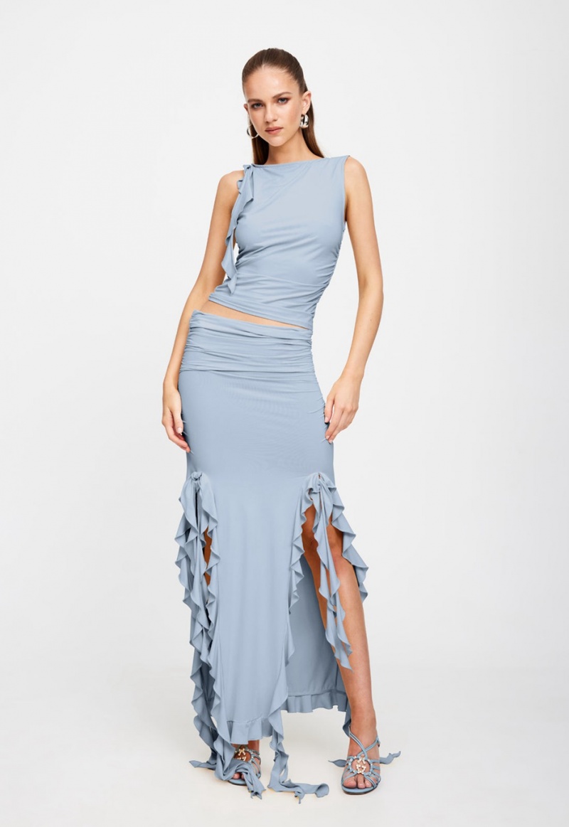 Light Blue Lioness Rendezvous Skirt | Canada-RXSLV8209