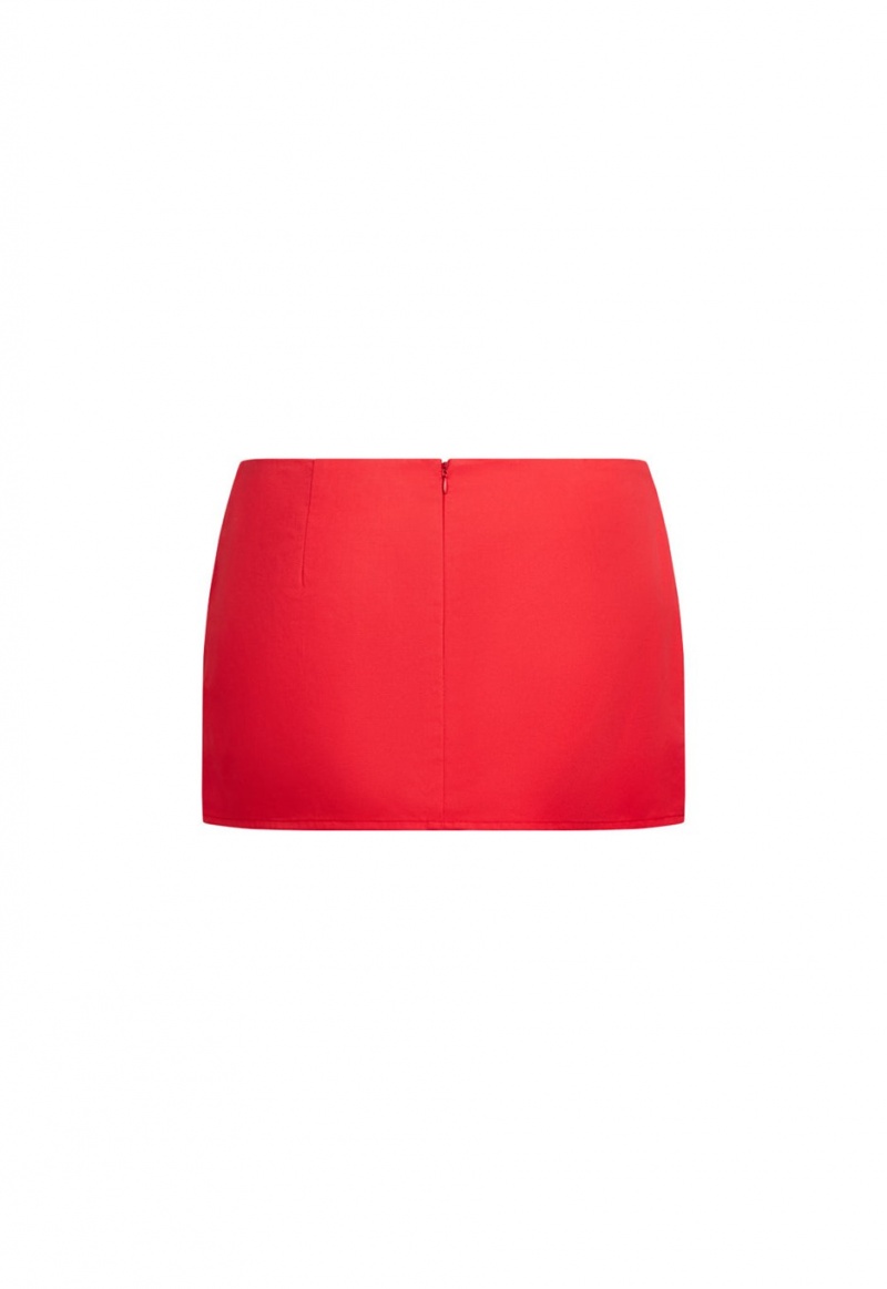 Red Lioness Clicquot Mini Skirt | Canada-OSIEQ2854