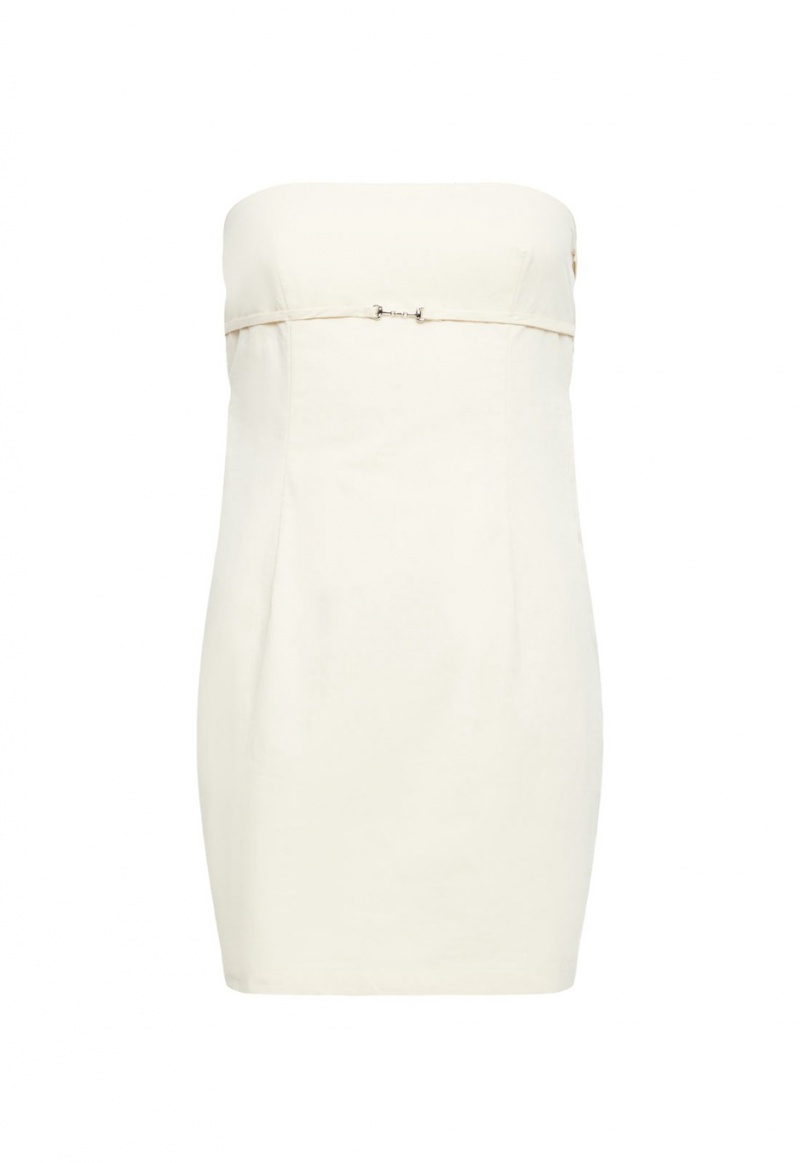 White Lioness Allure Strapless Mini Dress | Canada-AMOKQ0217