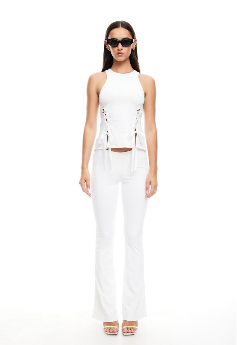 White Lioness Bisous Pants | Canada-TLZAU0891