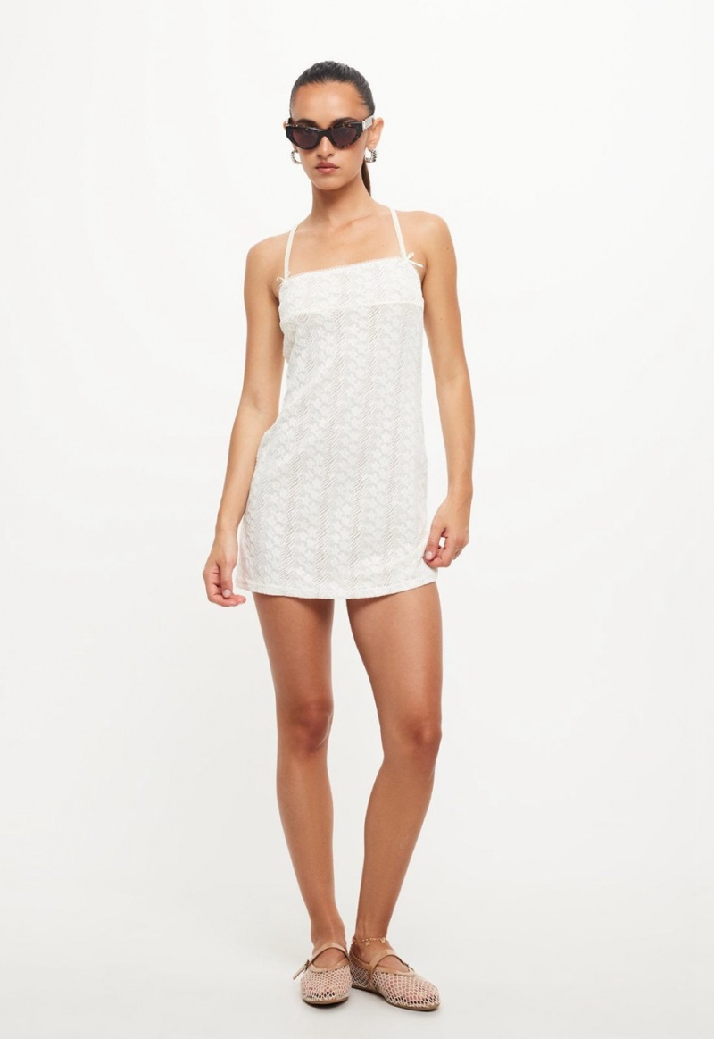 White Lioness Intuition Mini Dress | Canada-JTLMD0632