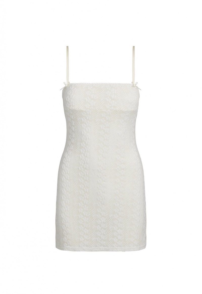 White Lioness Intuition Mini Dress | Canada-JTLMD0632