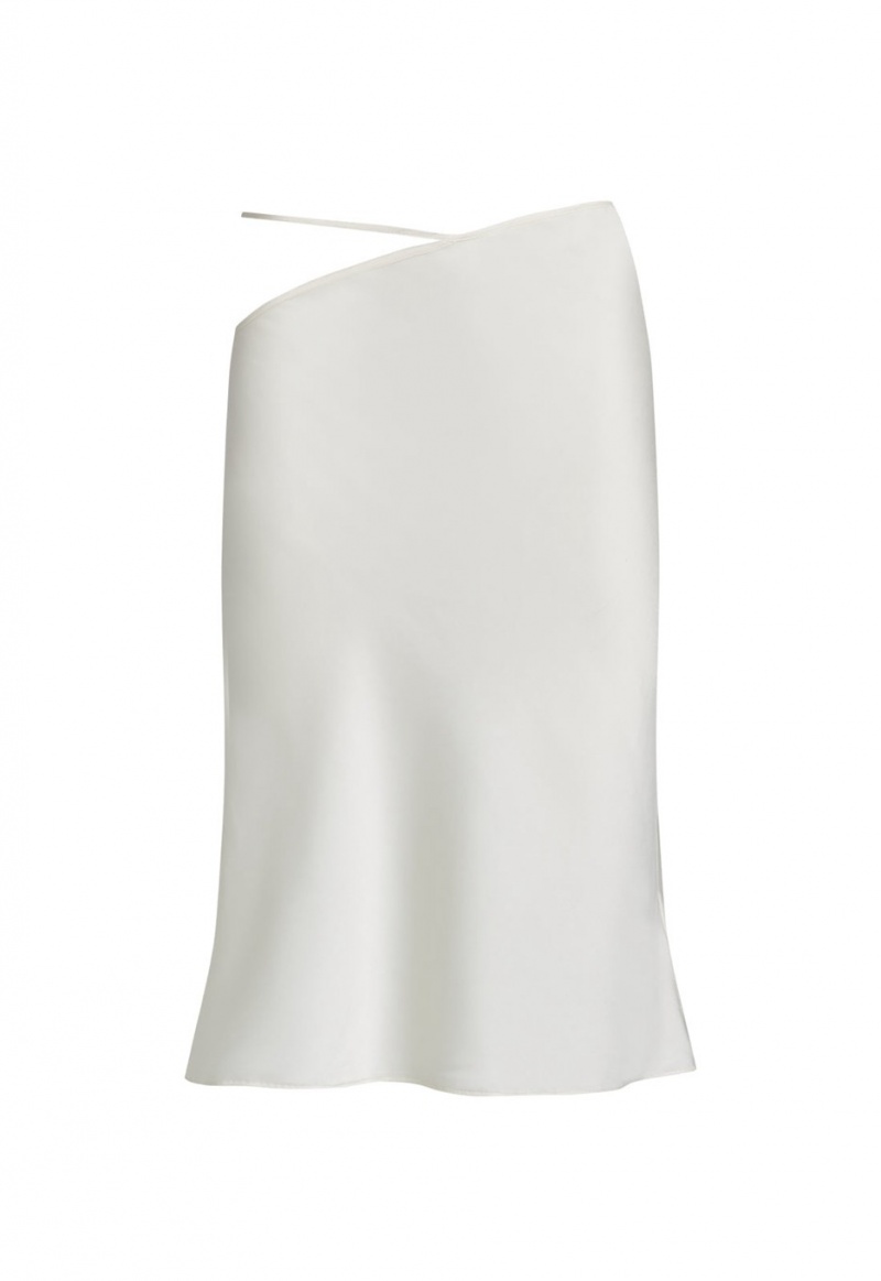 White Lioness Nineties Midi Skirt | Canada-QEZOP4815