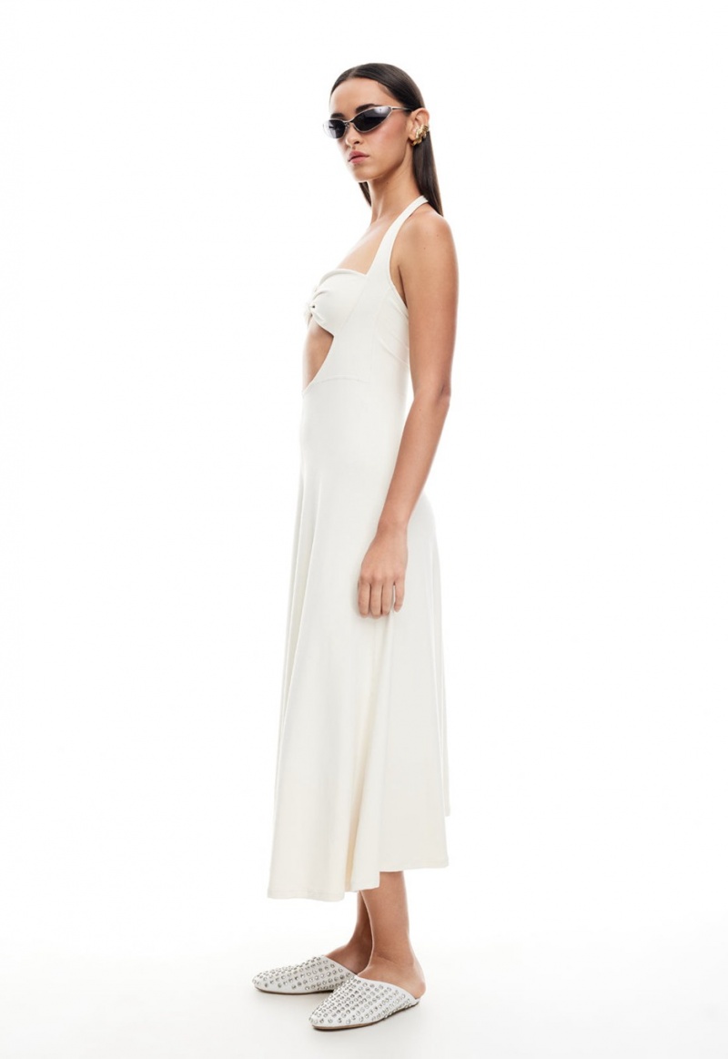 White Lioness Nirvana Midi Dress | Canada-SFHOZ1349