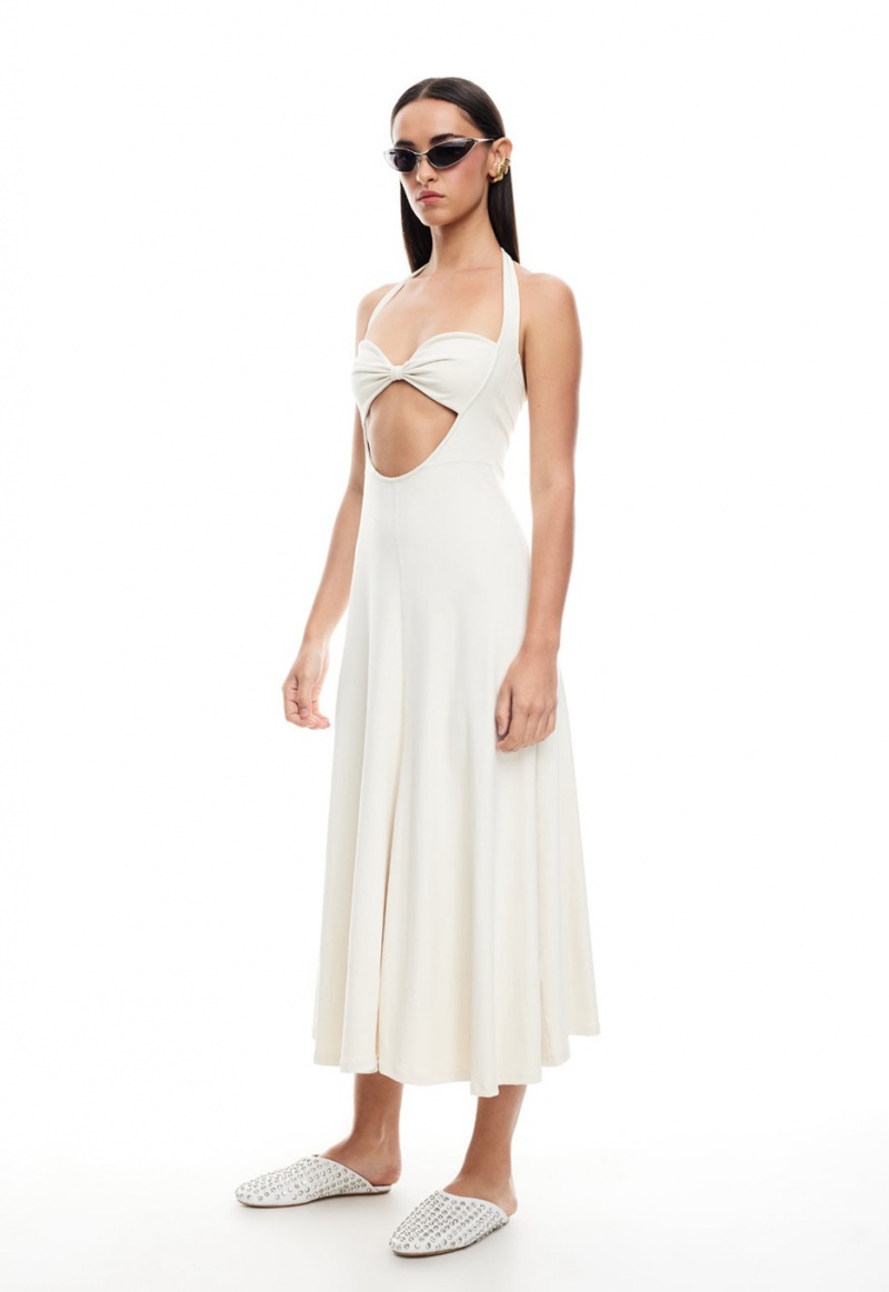 White Lioness Nirvana Midi Dress | Canada-SFHOZ1349