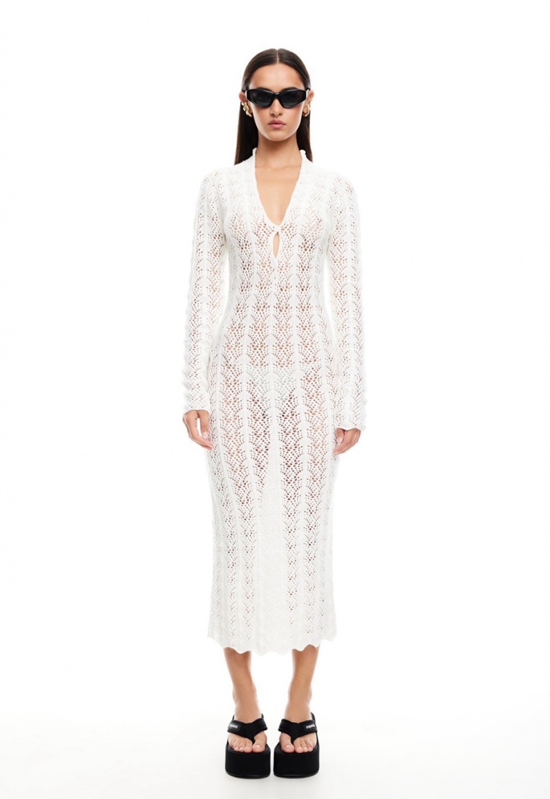 White Lioness Soirée Maxi Dress | Canada-WLZJT3291