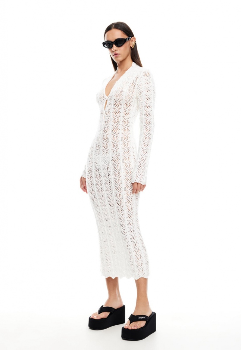 White Lioness Soirée Maxi Dress | Canada-WLZJT3291