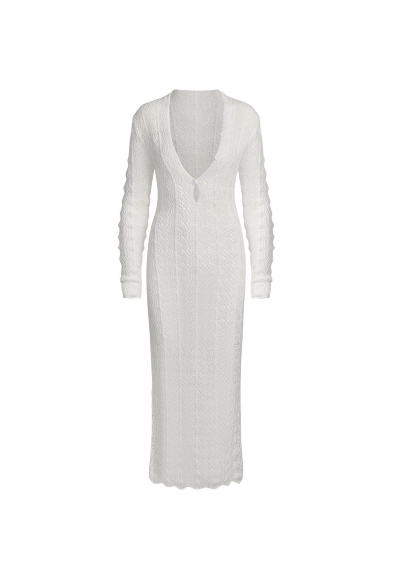 White Lioness Soirée Maxi Dress | Canada-WLZJT3291